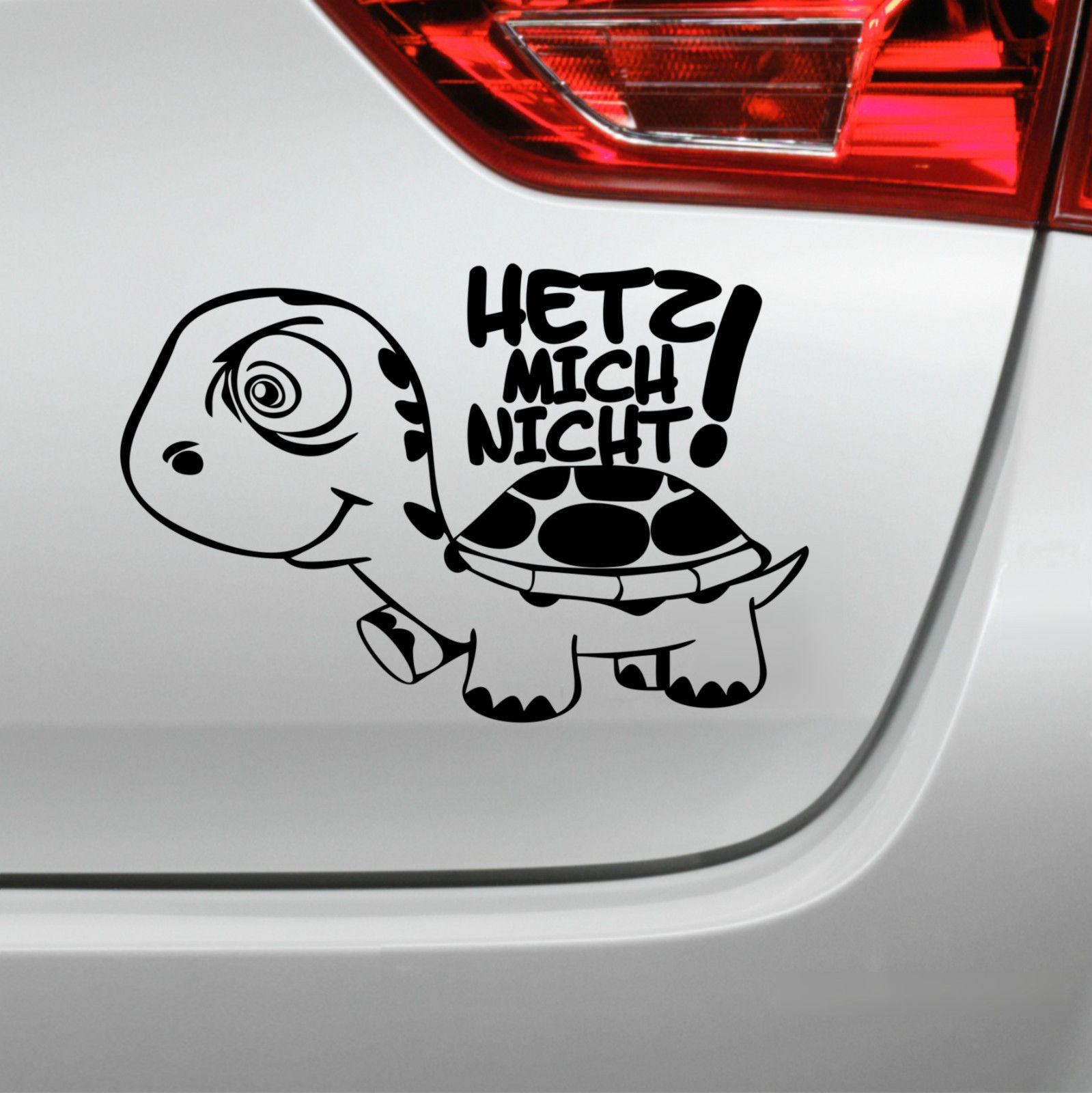 Auto Aufkleber Hetz mich nicht Turtle Schildkröte Spruch sticker eBay