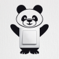 Preview: Panda Wandtattoo