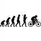 Preview: Evolution Fahrrad Aufkleber