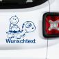 Mobile Preview: Wunschtext Baby-Junge