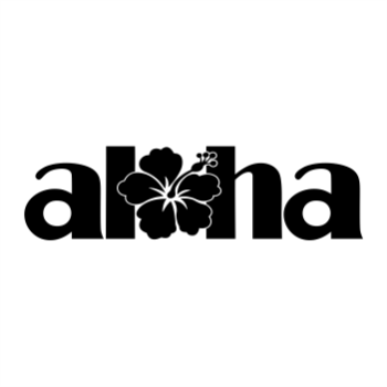 Aloha Hibiskus Hawaii Blume Aufkleber